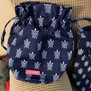Vera Bradley sea turtles ditty bag no tag NWOT